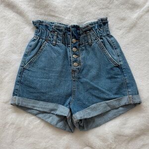 Top Shop Denim High-Waisted Women Shorts size 2